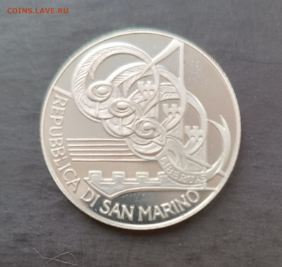 Сан-Марино 5 евро, 2007, до 14.03. - IMG_20240219_131426
