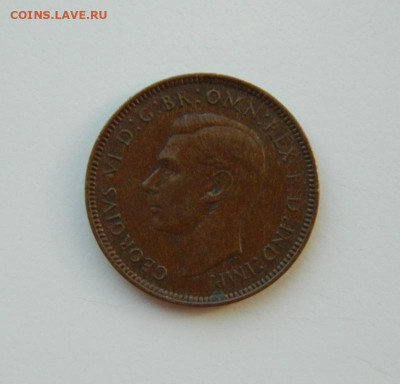 Великобритания 1 фартинг 1940 г. (Фауна) до 17.03.24 - DSCN4837.JPG