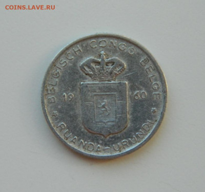 Бельгийское Конго (Руанда-Урунди) 1 франк 1960 г до 17.03.24 - DSCN4882.JPG