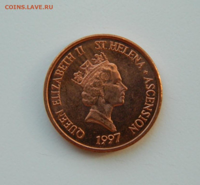 О.св. Елены и Вознесения 1 пенни 1997 г. (Фауна) до 17.03.24 - DSCN4847.JPG