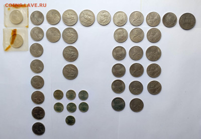 Юбилейка СССР 103 монеты до 11.03.  22-00 - Юбилейка разн-1