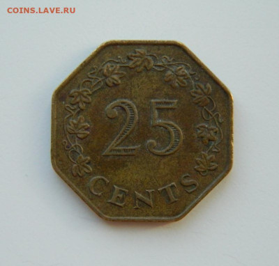 Мальта 25 центов 1975 г. (Лодка). до 17.03.24 - DSCN4858.JPG