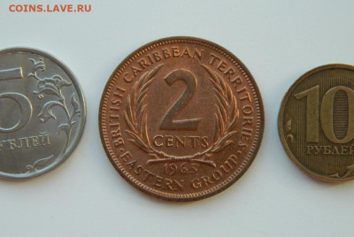 Восточные Карибы 2 цента 1965 г. (Крупная!) до 17.03.24 - DSCN4868.JPG