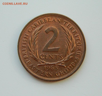 Восточные Карибы 2 цента 1965 г. (Крупная!) до 17.03.24 - DSCN4869.JPG