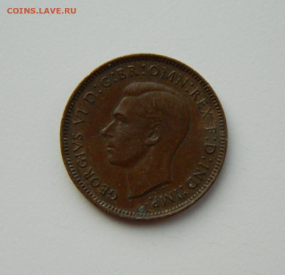 Великобритания 1 фартинг 1947 г. (Фауна) до 18.03.24 - DSCN4960.JPG