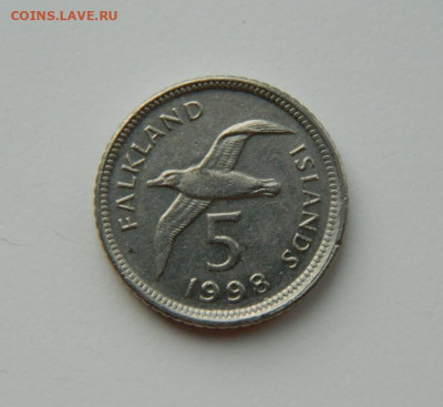 Фолклендские острова 5 пенсов 1998 г. (Фауна) до 18.03.24 - DSCN5067.JPG