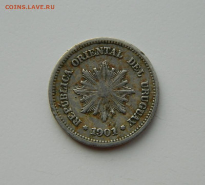 Уругвай 1 сентесимо 1901 г. до 18.03.24 - DSCN5057.JPG