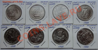 Продам монеты Португалии - корабли. - 1