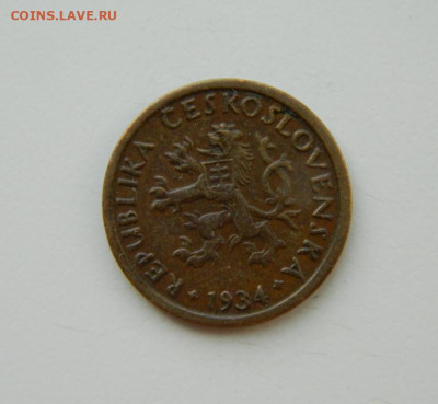 Чехословакия 10 геллеров 1934 г. до 19.03.24 - DSCN5239.JPG