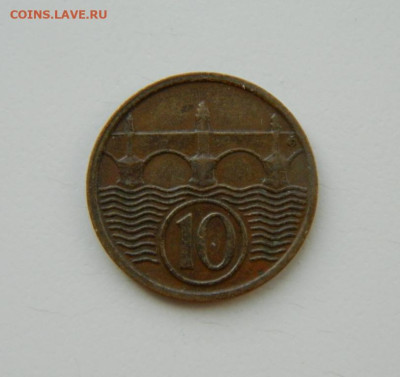 Чехословакия 10 геллеров 1934 г. до 19.03.24 - DSCN5240.JPG