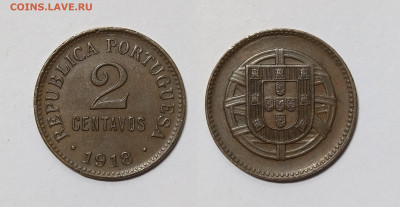 Португалия 2 сентавос 1918 года - 16.03 - IMG_20240310_203331