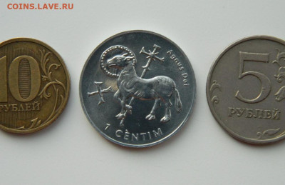 Андорра 1 сантим 2002 г. (Юбилейная)  до 19.03.24 - DSCN4957.JPG