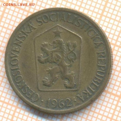 Чехия 1 крона 1962 г., до 20.03.2024 г. в 22.00 по Москве - Чехия 1 крона 1962 10 102