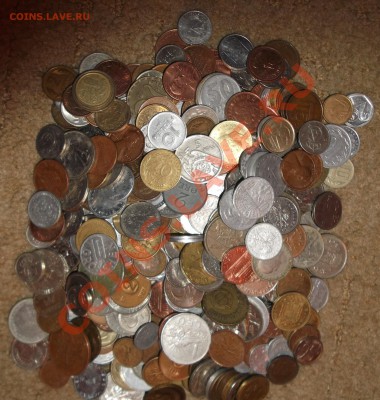 Продам 2 кг иностранных монет. - killogram2_1.JPG