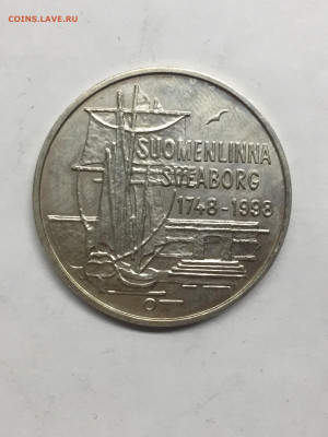 Финляндия, 100 Марок 1998, Крепость Свеаборг, до 22.03.2024 - 252AD726-FC1A-41C5-857F-0EA4785653D2