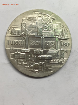 Финляндия. 25 Марок 1979, 750 лет Турку, до 22.03.2024 - 7FE24B5D-6599-4F2E-8813-C32C523C51A4