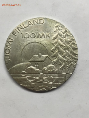 Финляндия. 100 Марок 1990, до 22.03.2024 - D1E72E07-EFEF-4714-B024-8BEE8A76ED96