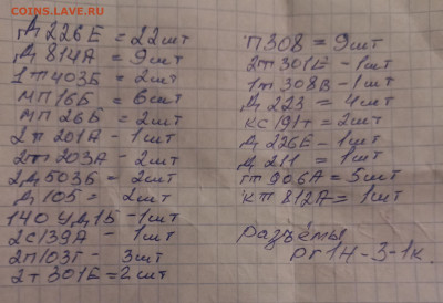 Радиодетали СССР с содержанием AU+Ag до 19.03.2024 - 20240316_200545