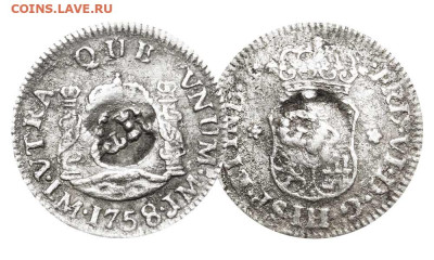 Монеты Англии - 1758-5-pence