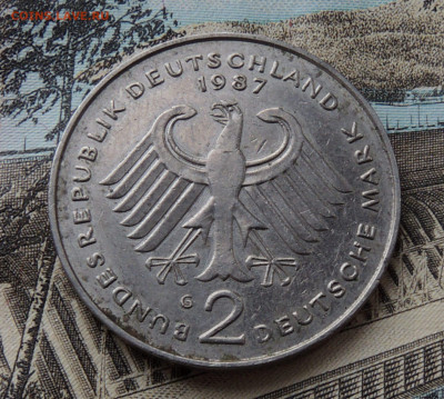 Германия 2 марки 1987 до 21.03.2024 - 2 марки Теодор Хойс .JPG