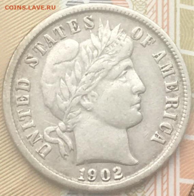 США 10 центов 1902г до 21.03.2024 в 22.00 - 2.JPG