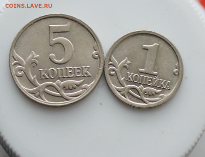 5 копеек и 1 копейка 2014 год - IMG_5794.JPG