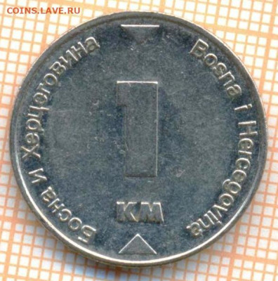 Босния и Герцеговина 1 марка 2008 г., до 23.03.2024 г. в 22. - Босния 1 марка 2008 423