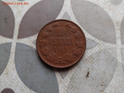 10 пенни 1911 до 20.03.2024 - пенн