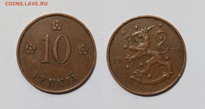 Финляндия 10 пенни 1929 года - 19.03 - IMG_20240310_204249_1