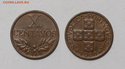 Португалия 10 сентавос 1966 года - 19.03 - IMG_20240316_115430