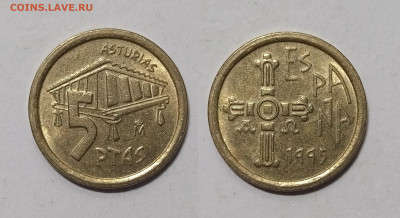 Испания 5 песет 1995 года, Аустрия - 19.03 - IMG_20240316_115701