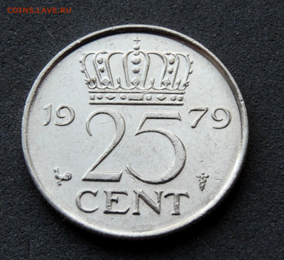 Нидерланды 25 центов 1979 до 24.03.2024 - Нидерланды 25 центов.JPG