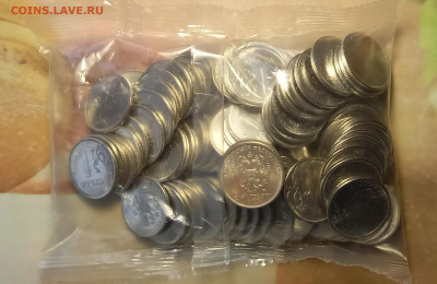 1 рубль  2023г запайка 100 шт . - 20240318_121751