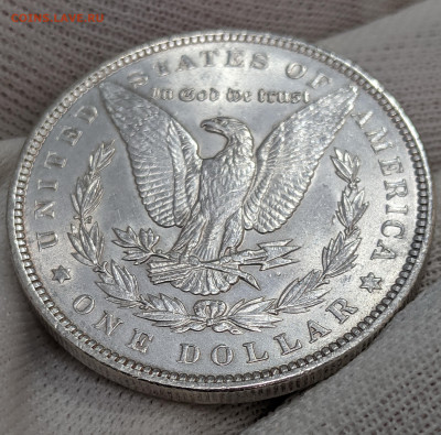 1 Доллар США 1889 (Морган) UNC до 21.03.2024 с 200 руб. - 4
