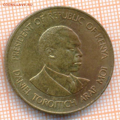 Кения 10 центов 1980 г., до 25.03.2024 г. в 22.00 по Москве - Кения 10 центов 1980 450а