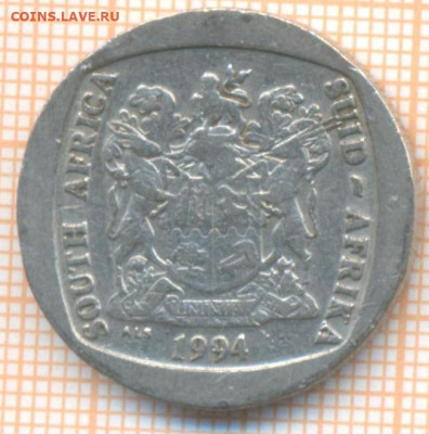 ЮАР 5 рандов 1994 г., до 25.03.2024 г. в 22.00 по Москве - ЮАР 5 рандов 1994 460