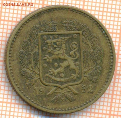 Финляндия 10 марок 1932 г., до 25.03.2024 г. в 22.00 по Моск - Финляндия 10 марок 1932 463