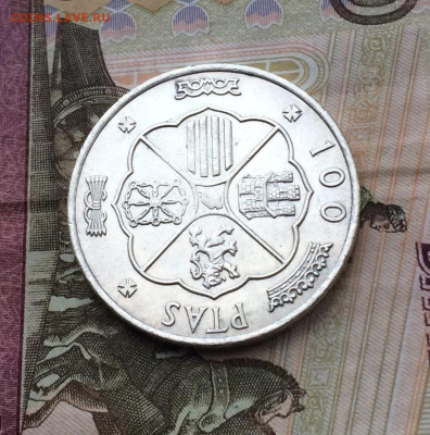 Испания 100 песет 1966 год. Франсиско Франко. 21.03 - 79