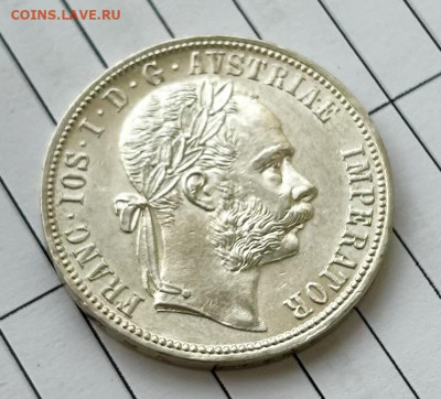 1 флорин 1891 штем. блеск, Австро-Венгрия до 22.03.24 в22-00 - IMG_1548