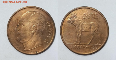 Норвегия 5 эйре 1958 года Улаф V - 23.03 - IMG_20240316_121835