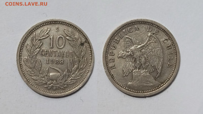 Чили 10 сентавос 1938 года - 23.03 - IMG_20240316_122256