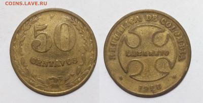 Колумбийский Лепрозорий 50 сентаво 1928 г - 23.03 - IMG_20240317_111100