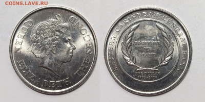 Восточные Карибы 1 доллар 2008 г. 25 лет Банку - 23.03 - IMG_20240317_111120