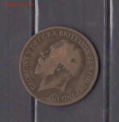 Великобритания 1919 1 пенни до 25 03 - 223а
