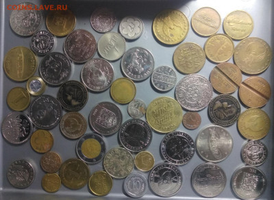 600 грамм иностранных жетонов - 600 грамм жетонов 2