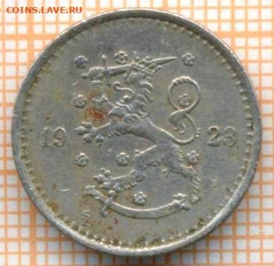 Финляндия 50 пенни 1923 г. , до 27.03.2024 г. в 22.00 по Мос - Финляндия 50 пенни 1923 514