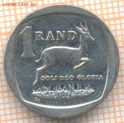 ЮАР 1 ранд 2010 г., до 27.03.2024 г. в 22.00 по Москве - ЮАР 1 ранд 2010 515а