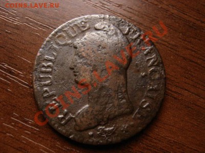Франция 5 сантимов 1799-1800 лан8 до 17.01.12 в 21.00 М - IMG_2343