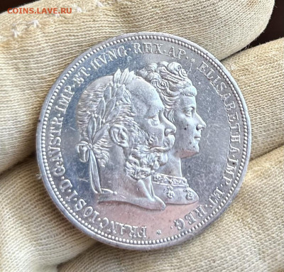 2 флорина 1879 Свадебный Австро-Венгрия до23.03.2024 в22-00 - IMG_1668