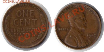 >1942< USA 1 cent до 17.01.12 20:00 - USA_1_cent_42